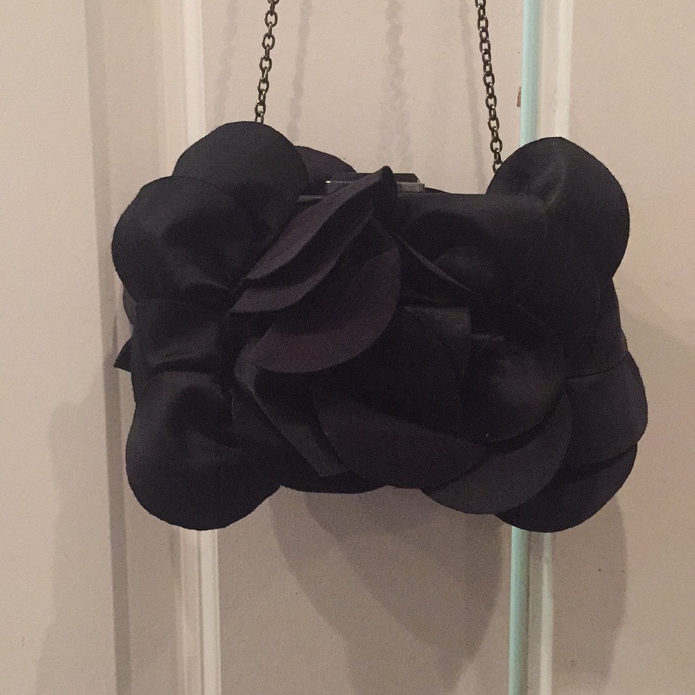 White House Black Market floral wristlet